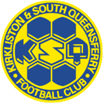 Kirkliston & South Queensferry Football Club (KSQ) crest — sponsored by Edinburgh Driveways