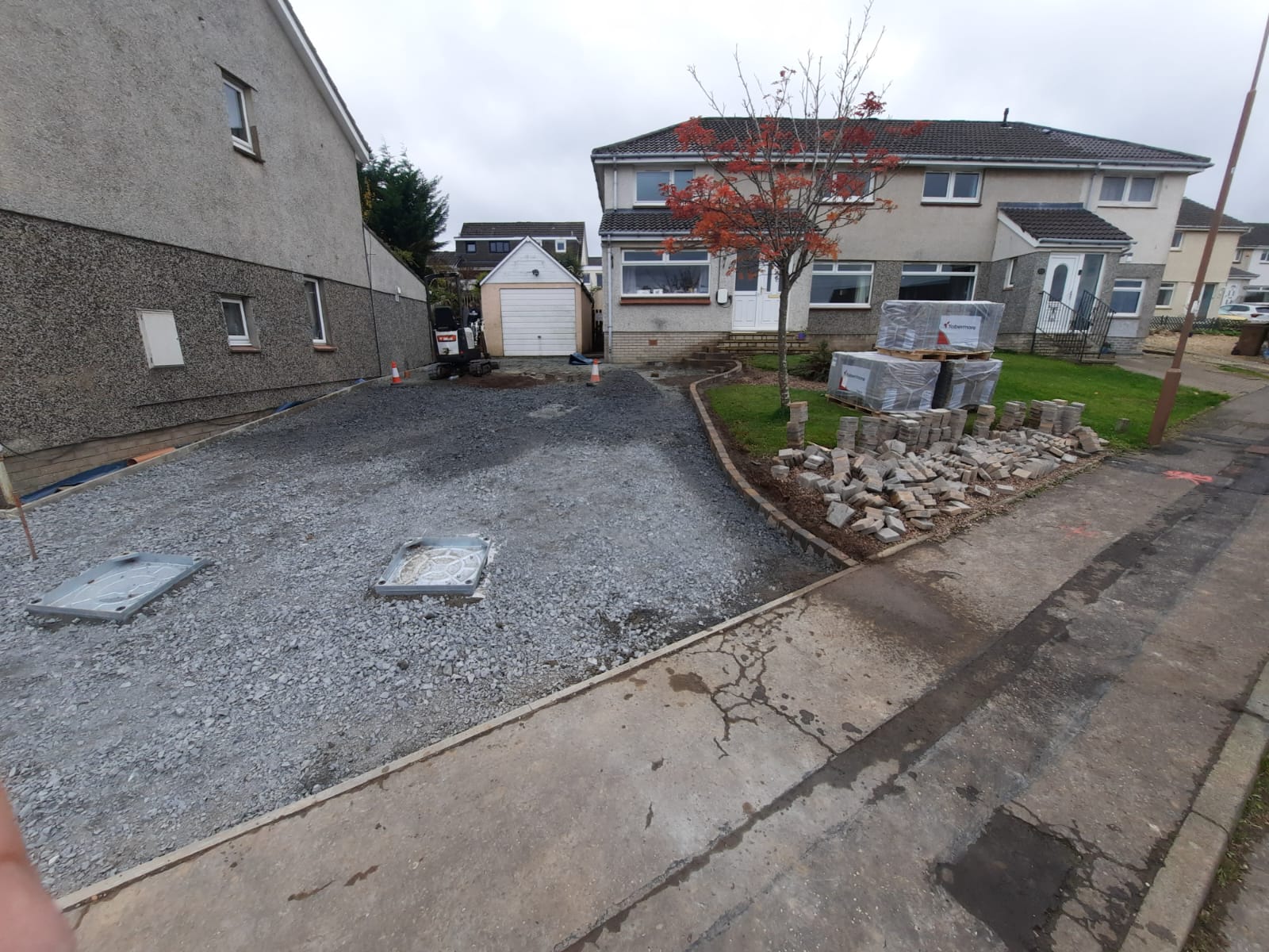 During groundworks near Cammo Edinburgh
